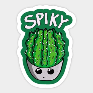 Spiky lil' Fella Sticker